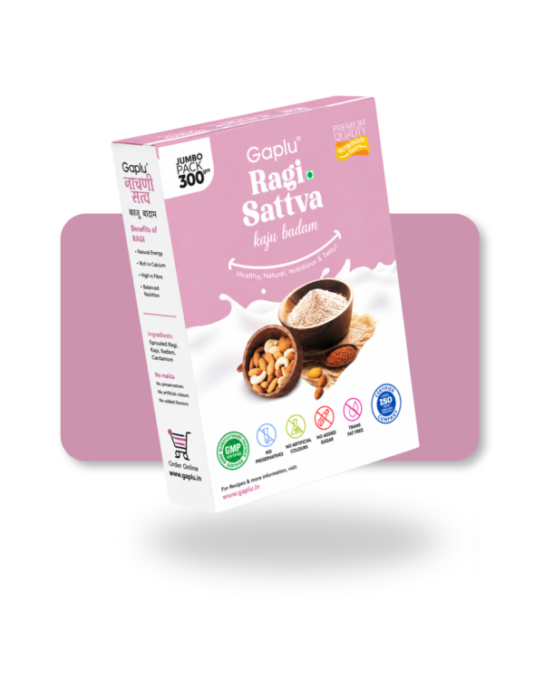 Gaplu 300 gm Ragi Sattva-Kaju Badam