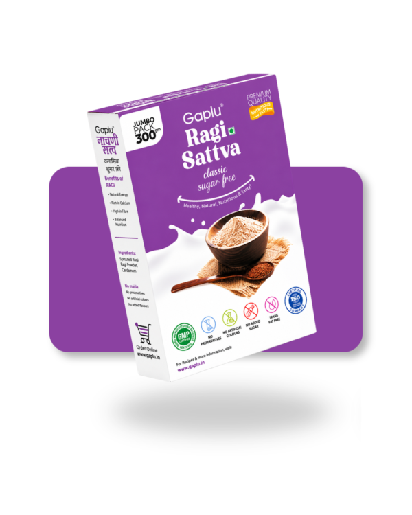 Gaplu 300 gm Ragi Sattva-Classic (sugar free)