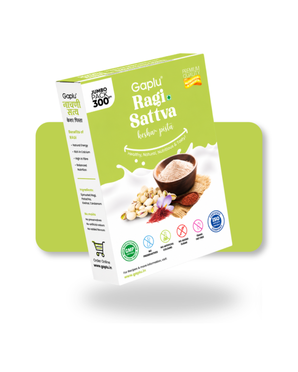 Gaplu 300 gm Ragi Sattva-Keshar Pista