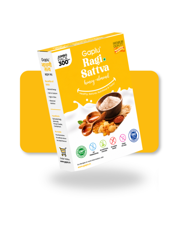 Gaplu 300 gm Ragi Sattva-Honey Almond