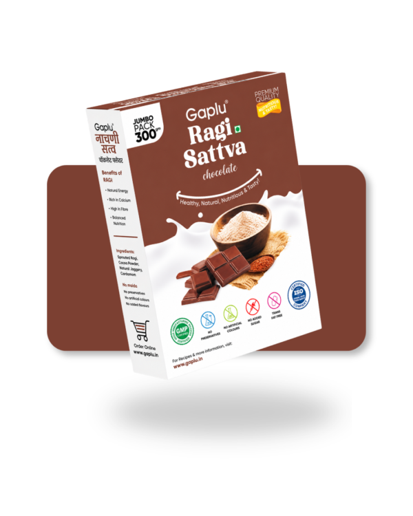 Gaplu 300 gm Ragi Sattva-Chocolate