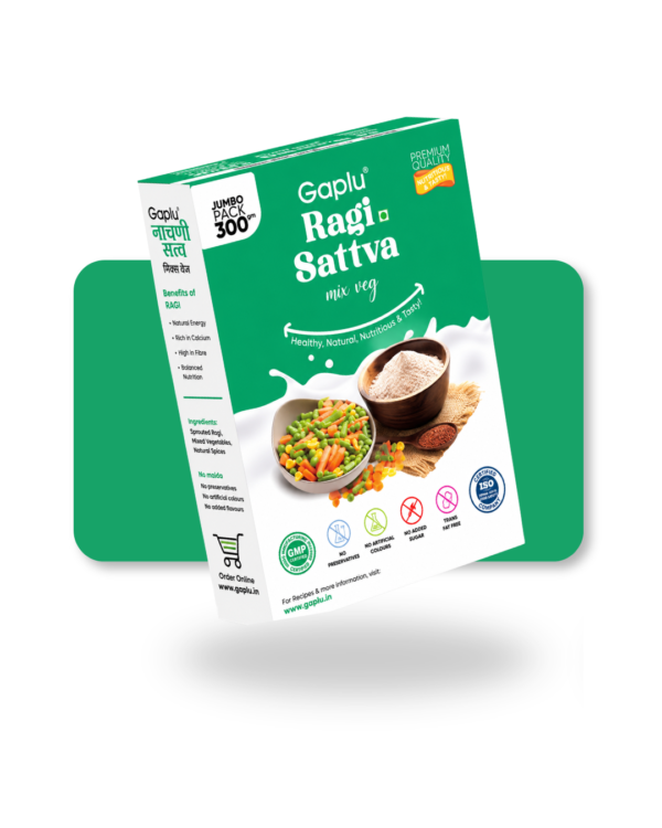 Gaplu 300 gm Ragi Sattva-Mix Veg