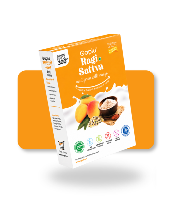 Gaplu 300 gm Ragi Sattva-Multigrain with Mango