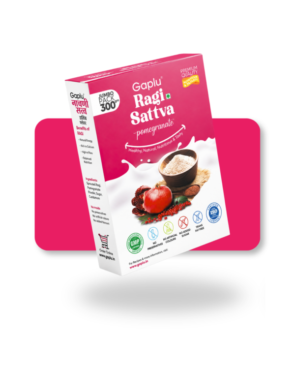 Gaplu 300 gm Ragi Sattva-Pomegranate